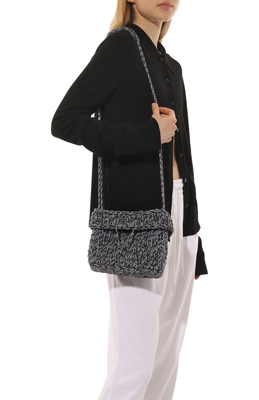 Сумка Nannacay Чёрный, белый, фото 2
