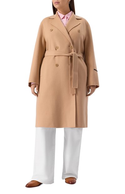 Шерстяное пальто MARINA SPORT, арт. SH0W, фото 3