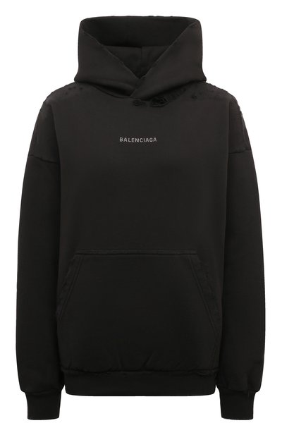 Женский хлопковое худи BALENCIAGA, арт. 767877/TQVY1