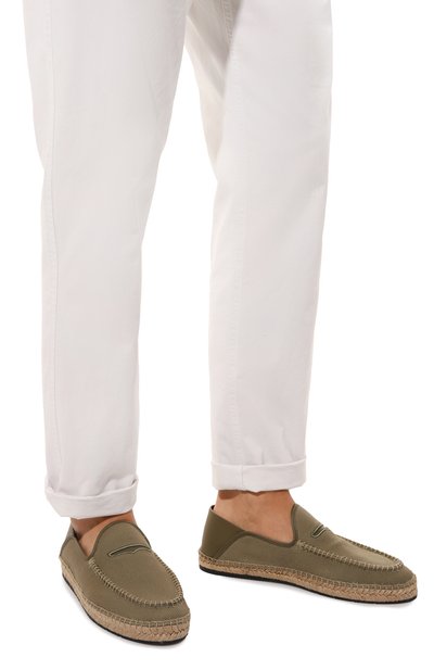 Текстильные эспадрильи GIORGIO ARMANI, арт. X2S033/XR249, фото 3