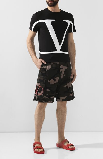 Кожаные шлепанцы valentino garavani x birkenstock VALENTINO, арт. SY0S0C48/JZI, фото 2