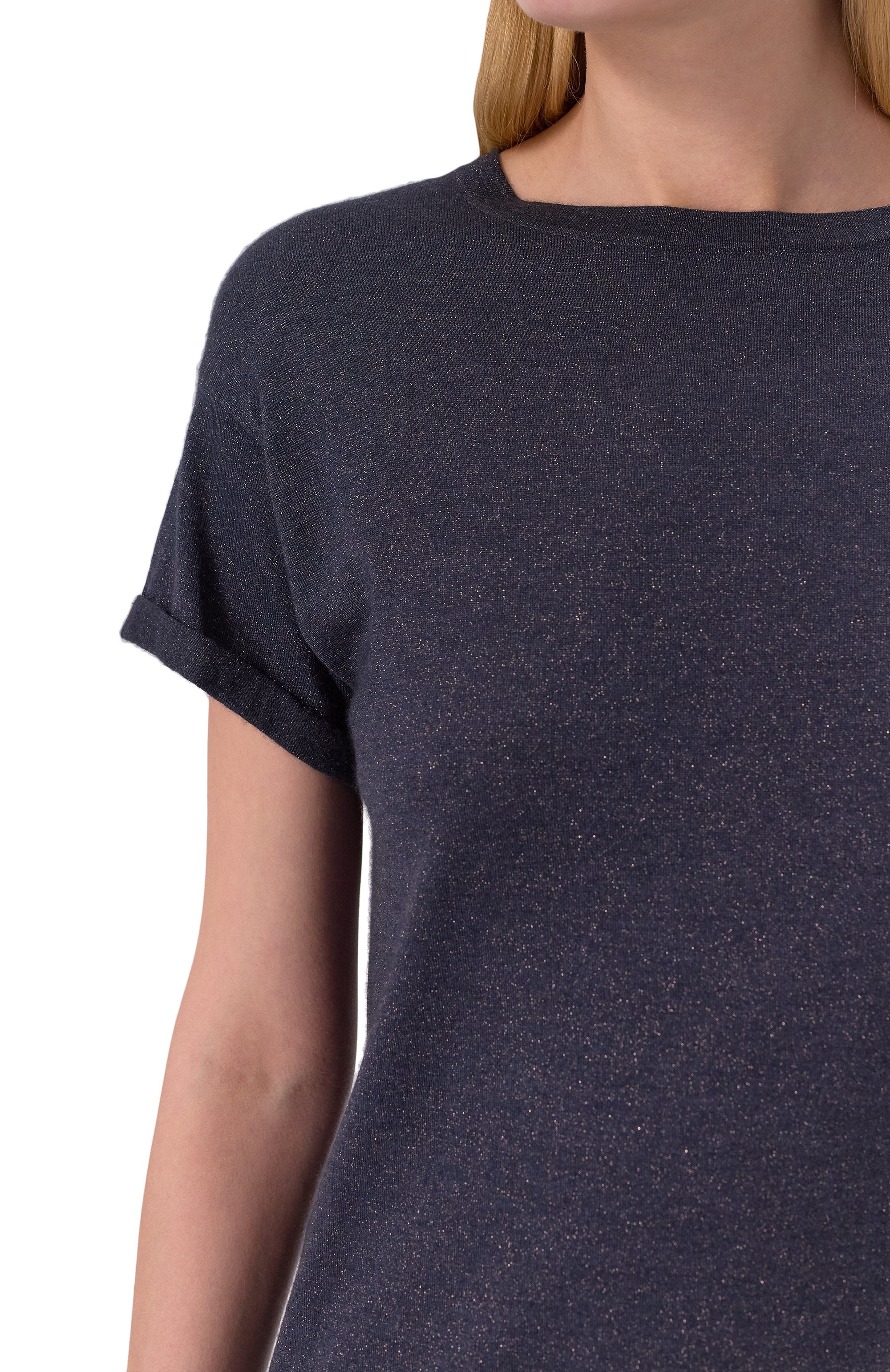 Пуловер из кашемира и шелка BRUNELLO CUCINELLI, арт. M4181BP189, фото 5