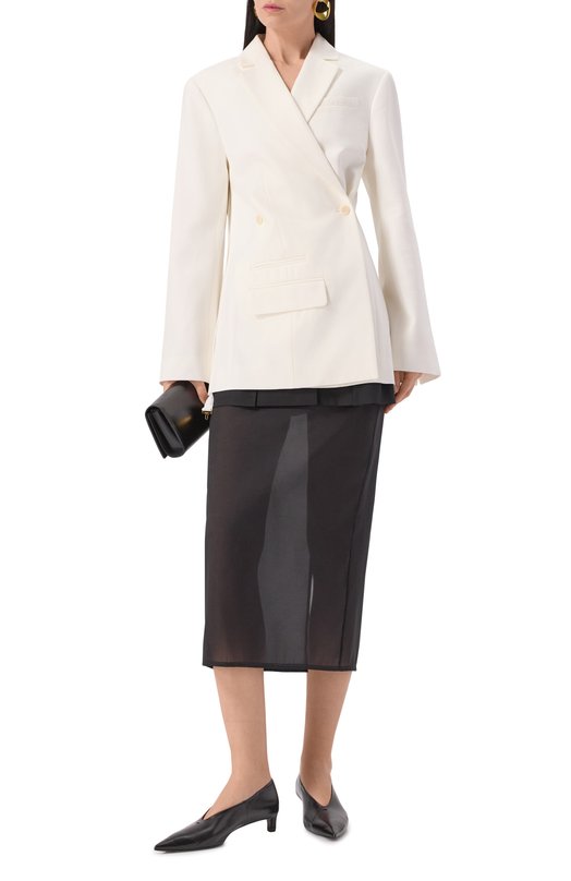 Жакет из вискозы Jacquemus 23E231JA022 Кремовый  23E231JA022 Фото 2