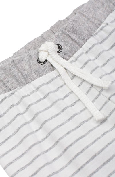 Брюки джерси с рисунком в полоску SANETTA, арт. 901156, фото 2