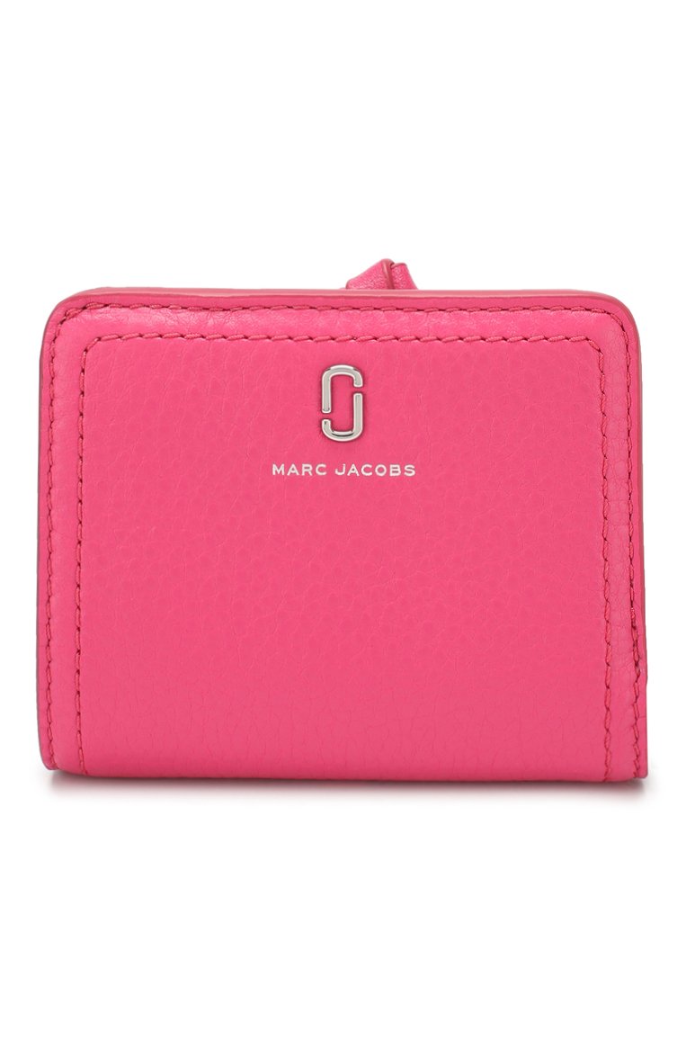 Женские кожаный кошелек MARC JACOBS (THE) розового цвета, арт. M0015122 | Фото 1 (Статус проверки: Проверено, Проверена категория; Кросс-КТ: другое; Материал: Натуральная кожа; Нос: Не проставлено)