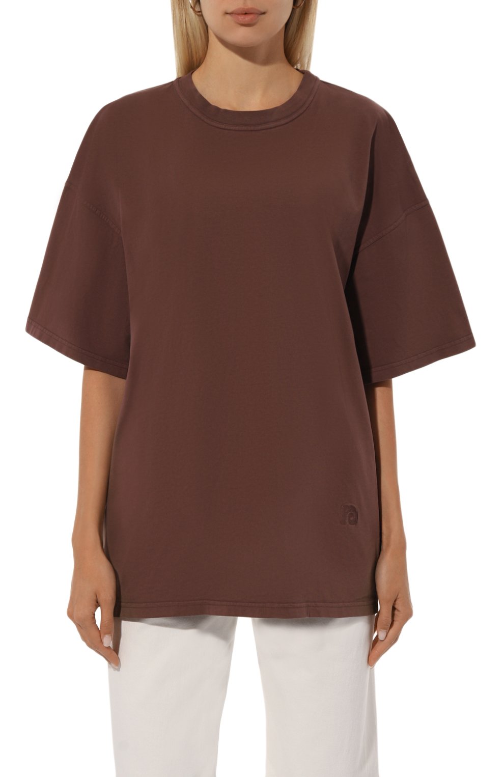 Хлопковая футболка NANUSHKA, арт. NU24PFSH03678, фото 3