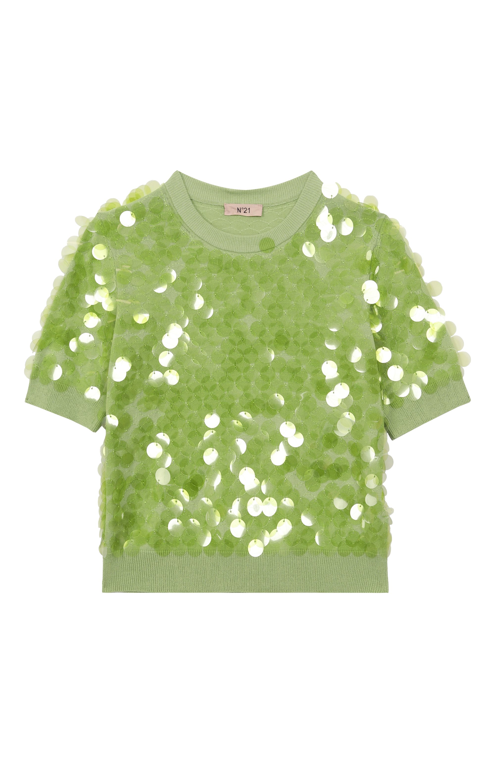 Хлопковый пуловер N21, арт. N2101Y/N0403, фото 1