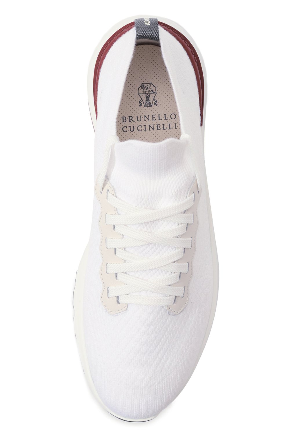 Текстильные кроссовки BRUNELLO CUCINELLI, арт. MZUPMB2055, фото 6