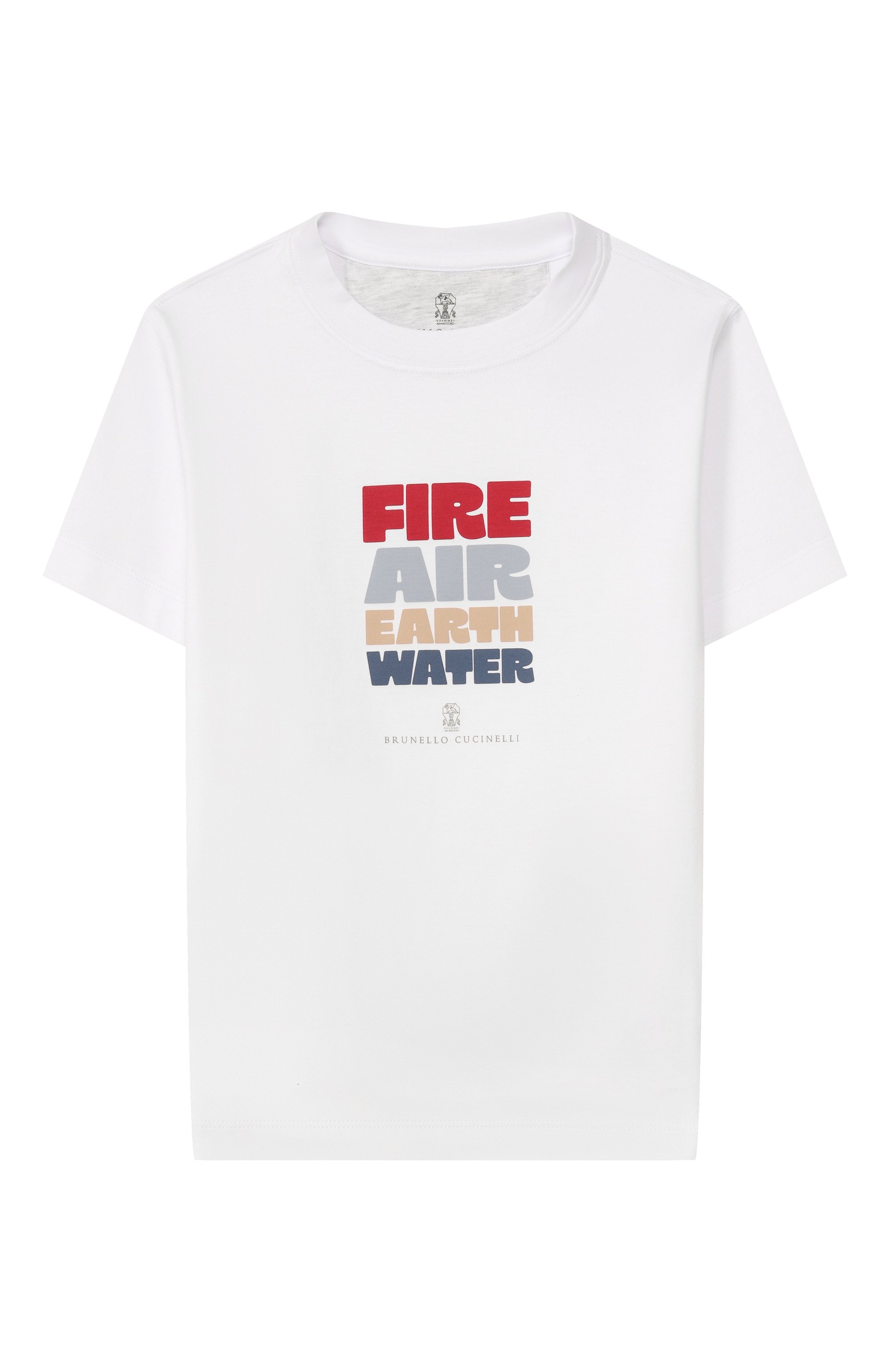 Хлопковая футболка BRUNELLO CUCINELLI, арт. B0B13T179B, фото 1