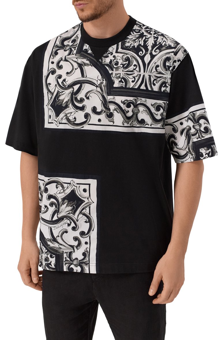 Хлопковая футболка DOLCE & GABBANA, арт. G8SS5T/HU7SD, фото 1
