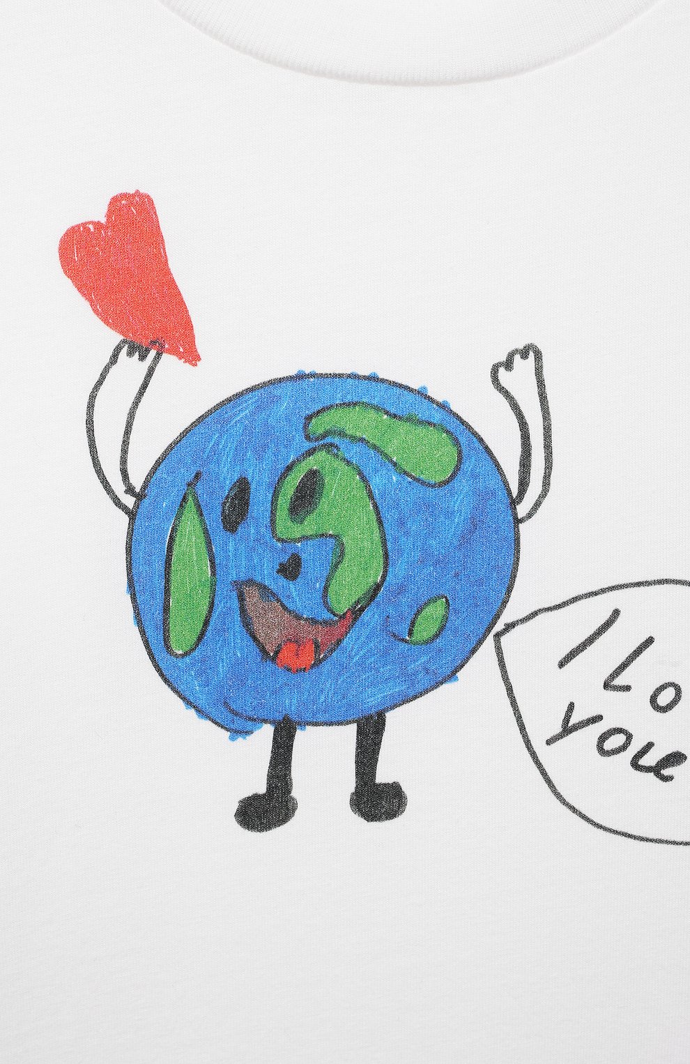 Хлопковая футболка BALENCIAGA, арт. 556155/TKV53, фото 3