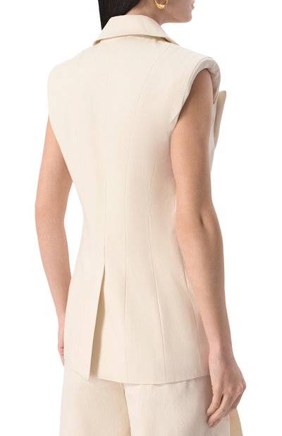 Хлопковый жилет NINA RICCI, арт. 25PCVE003/C01086, фото 4