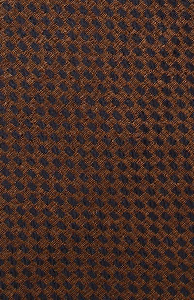 Шелковый галстук CANALI коричневого цвета по цене 11000 руб., арт. 18/HJ02847, фото 3 Шелковый галстук CANALI, арт. 18/HJ02847, фото 3