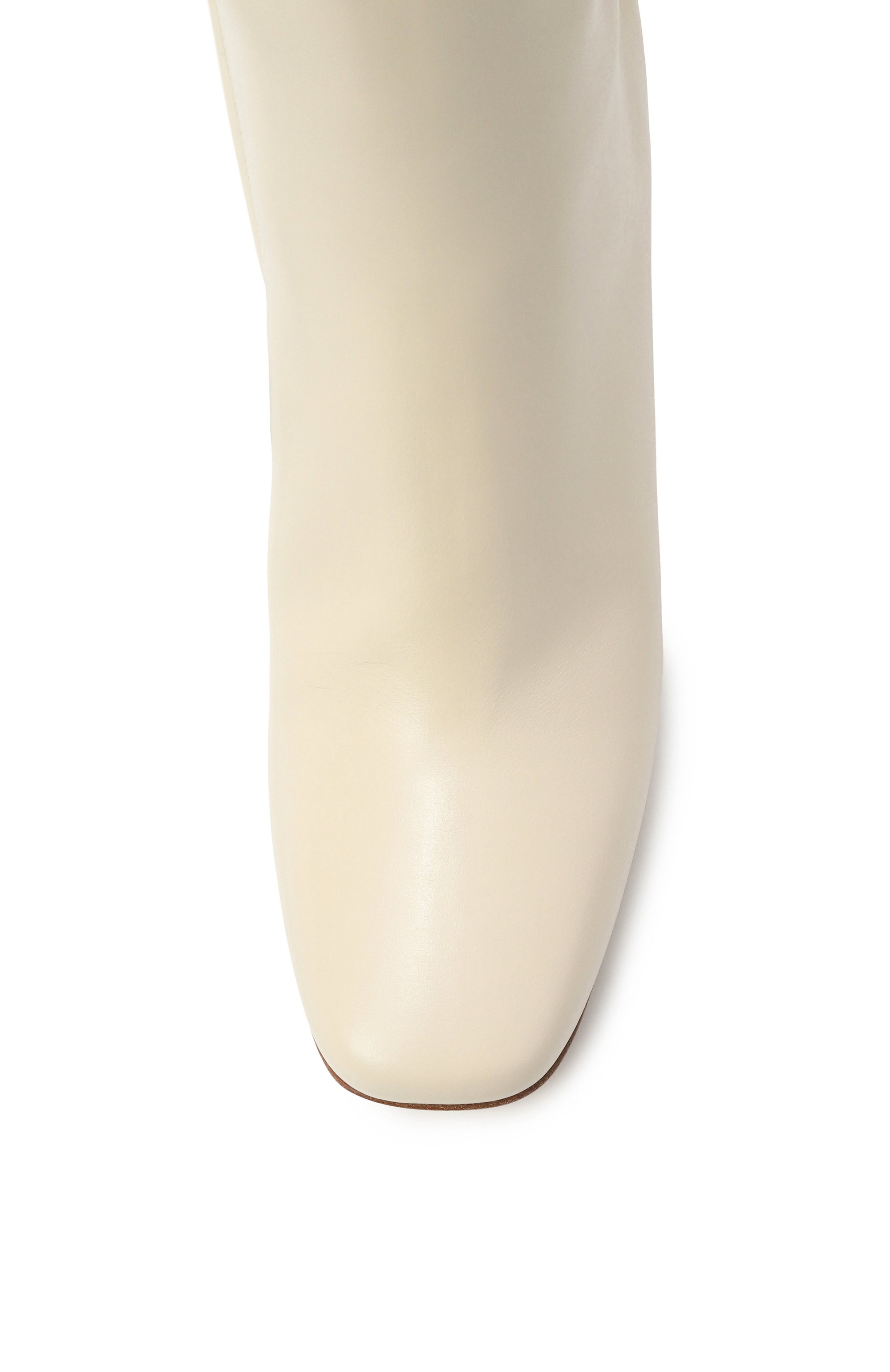 Кожаные сапоги knot BOTTEGA VENETA кремового цвета по цене 279000 руб., арт. 811667 V4BH0, фото 6 Кожаные сапоги knot BOTTEGA VENETA, арт. 811667 V4BH0, фото 6