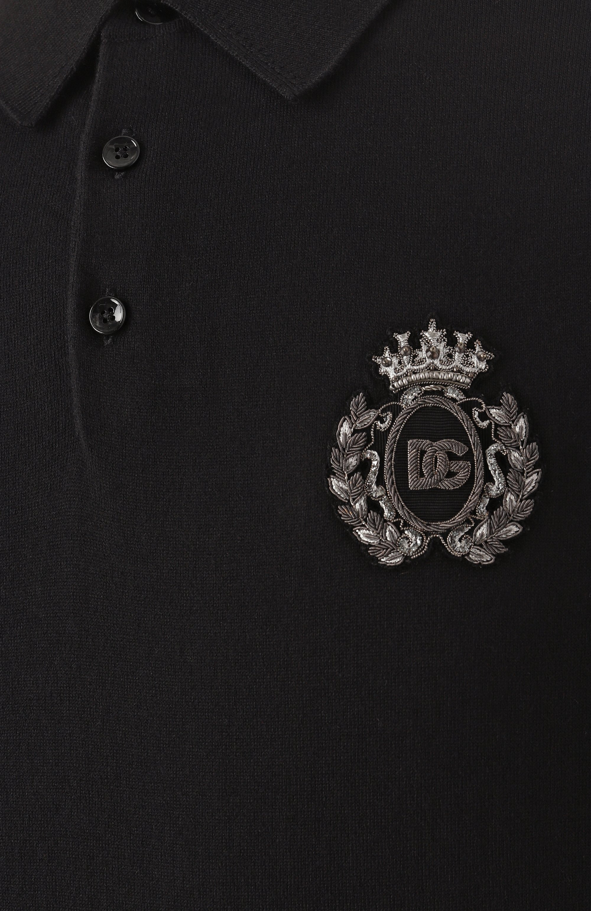 Хлопковое поло DOLCE & GABBANA, арт. GXZ02Z/JBCG3, фото 6