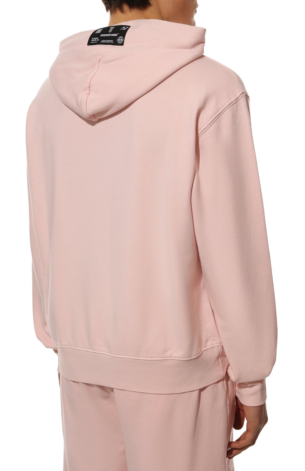 Хлопковое худи DIEGO VENTURINO, арт. SS22-DV FLH NPPD, фото 4