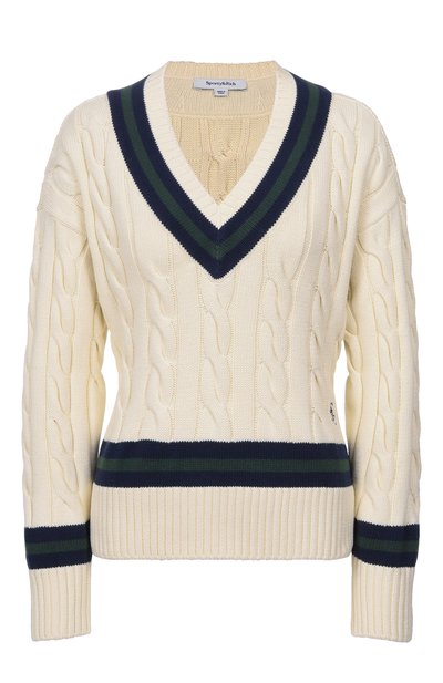 Женский хлопковый свитер SPORTY AND RICH, арт. WS06561302WH64