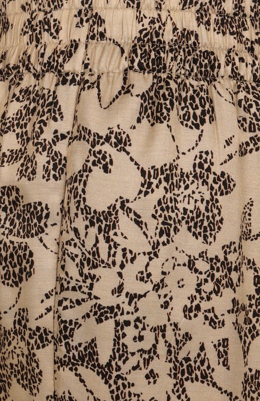 Брюки из вискозы и шелка Golden Goose Deluxe Brand GWP00821.P001913 Бежевый  GWP00821.P001913 Фото 6