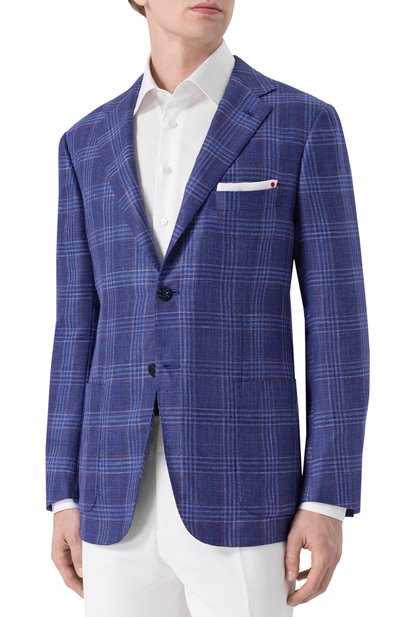 Пиджак из кашемира и шелка KITON, арт. UG81K06T46, фото 4