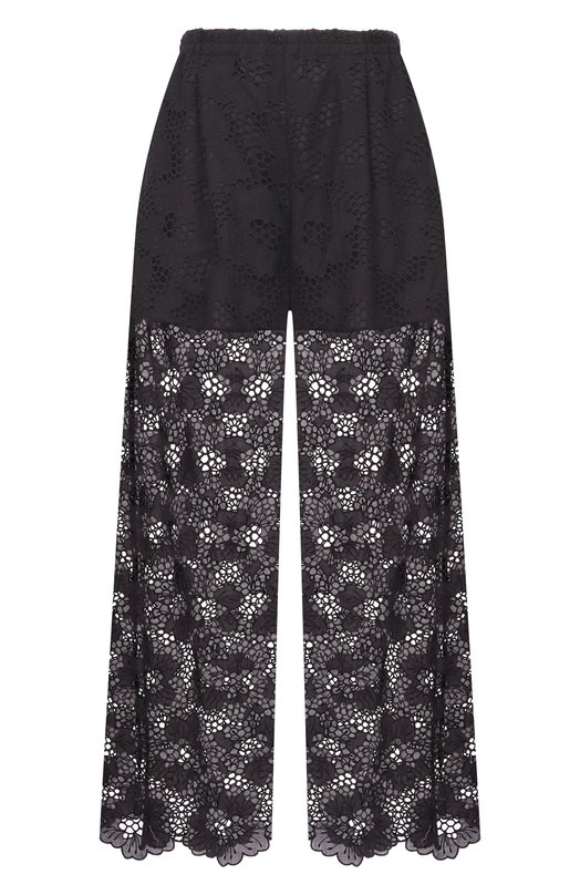 Хлопковые брюки Vika Gazinskaya SS26-17217-962 Чёрный SS26-17217-962