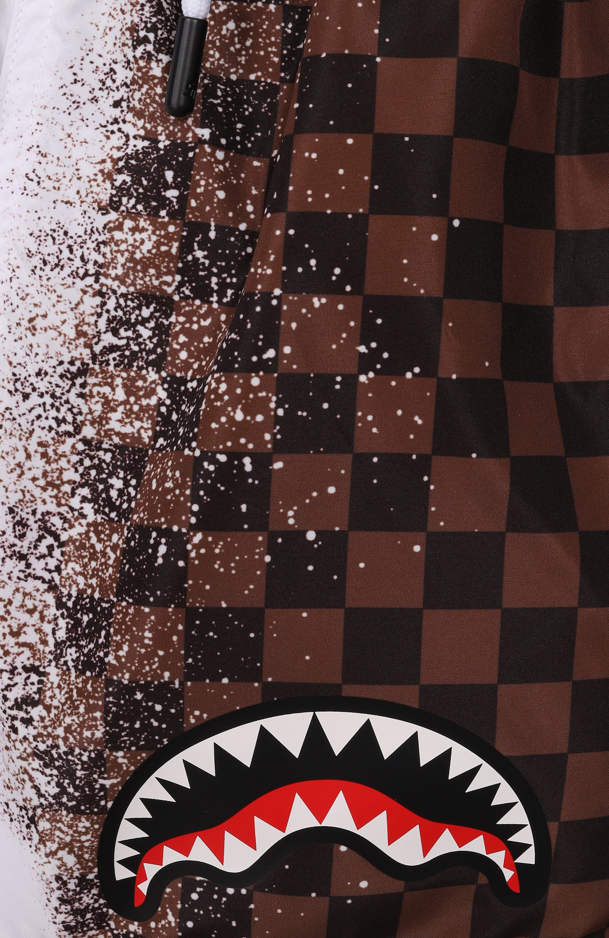 Плавки-шорты SPRAYGROUND, арт. SPY1469WHT/SPRAY SHARK IN PARIS BR0WN SWIM TRUNKS, фото 3
