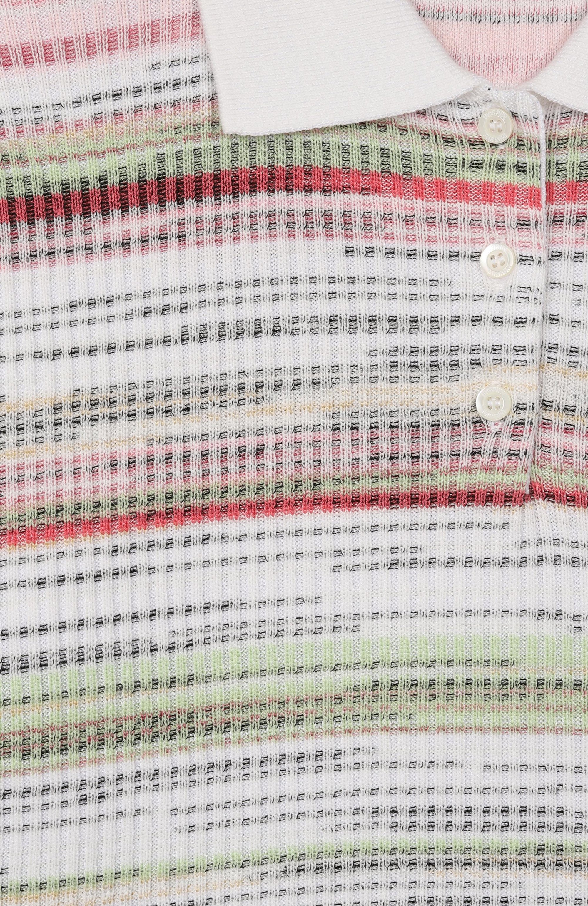 Поло из хлопка и вискозы MISSONI, арт. MY9A31/X0264, фото 3