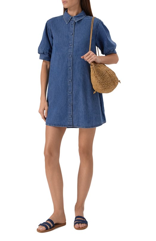 Джинсовое платье Frame Denim 6001316 Синий  6001316 Фото 2