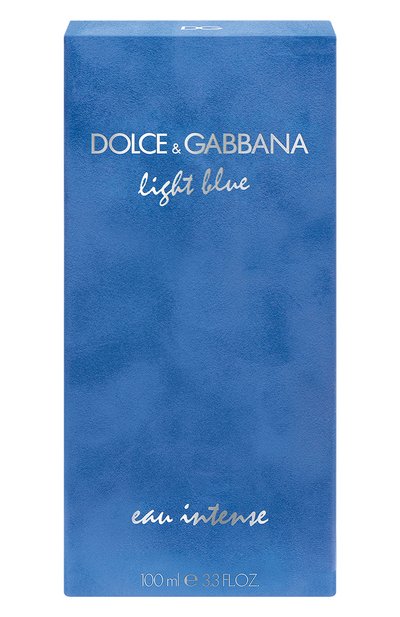 Парфюмерная вода light blue eau intense (100ml) DOLCE & GABBANA, арт. 3423473032816, фото 3