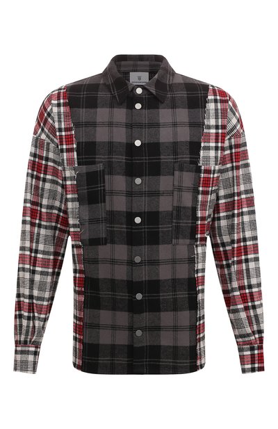 Мужская хлопковая куртка-рубашка DIEGO VENTURINO, арт. D3W4DVCMC-DBLN0B