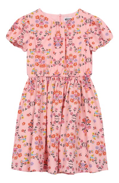 Хлопковое платье MOSCHINO, арт. HDV0G4/LLB42/10-14