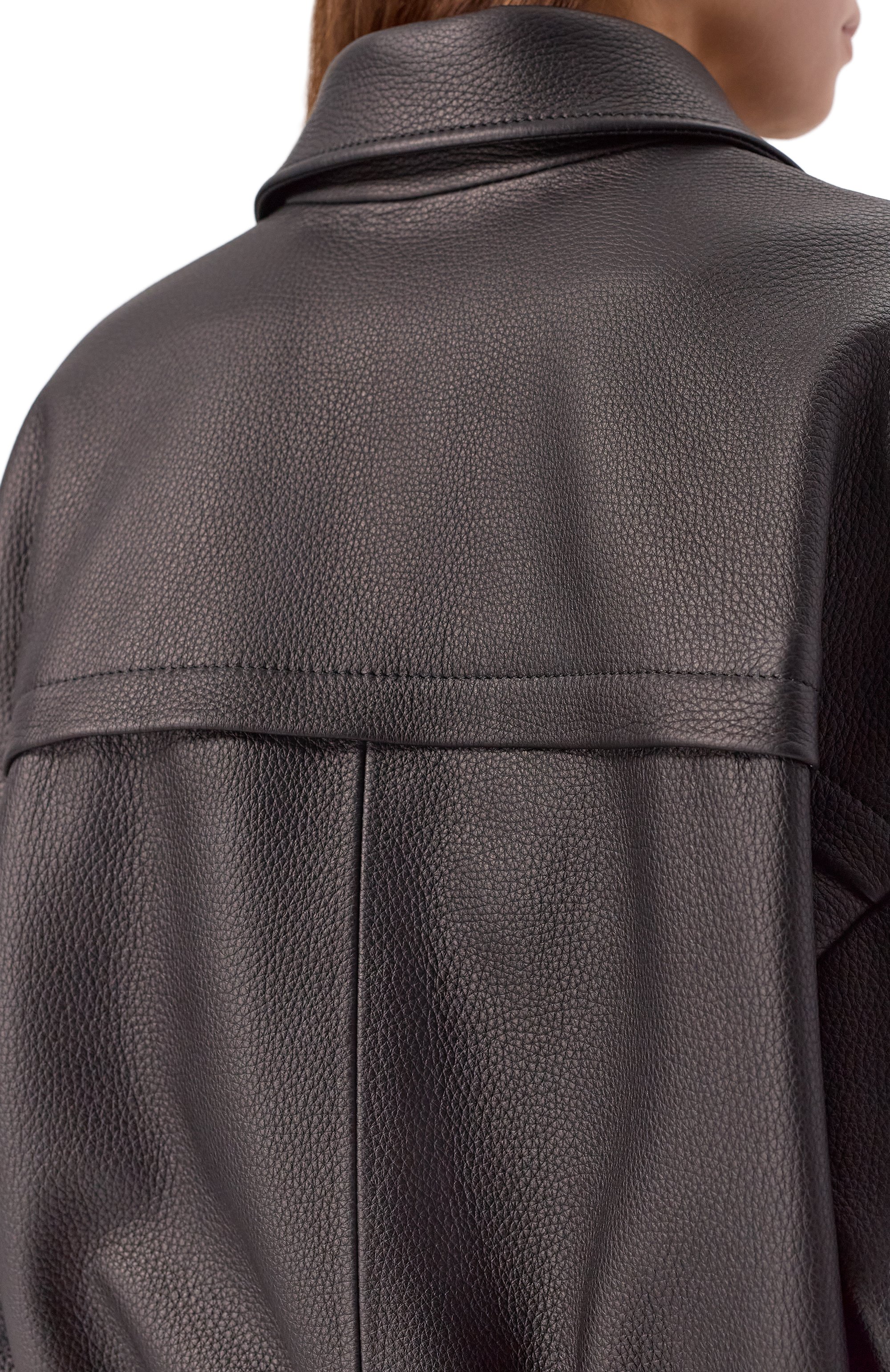 Кожаный бомбер MASLOV, арт. MZK09, фото 5