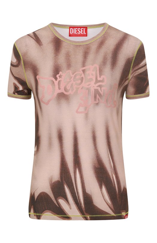 Хлопковая футболка Diesel A21771/0EPCP Разноцветный A21771/0EPCP