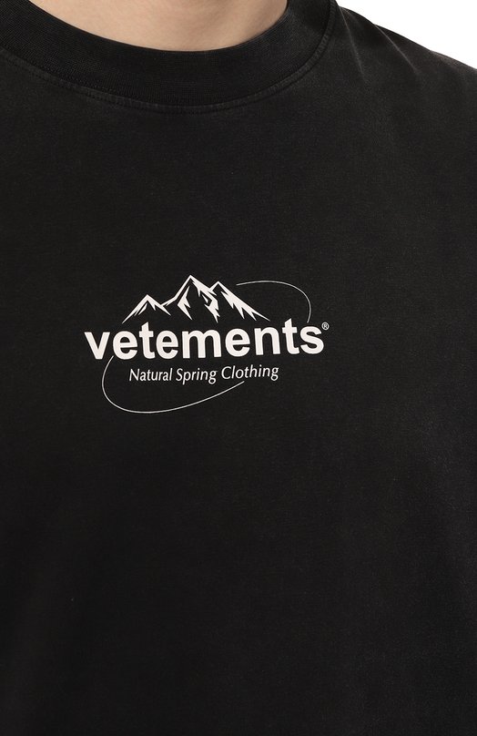 фото Хлопковая футболка vetements