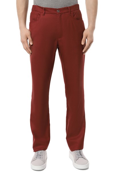 Шерстяные брюки STEFANO RICCI, арт. M8T41B0130/S3WK05, фото 3