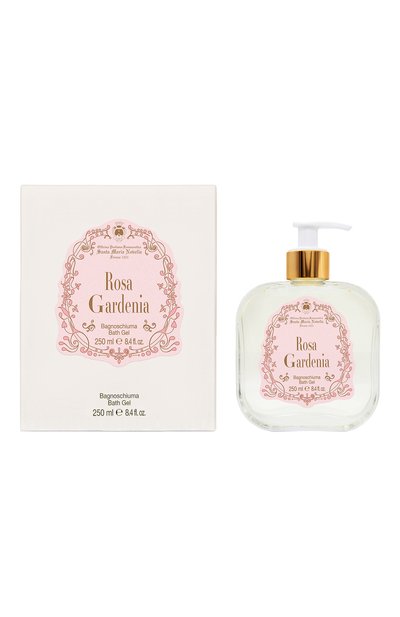 Гель для душа rosa gardenia (250ml) SANTA MARIA NOVELLA бесцветного цвета по цене 6900 руб., арт. SMN3238002, фото 2 Гель для душа rosa gardenia (250ml) SANTA MARIA NOVELLA, арт. SMN3238002, фото 2