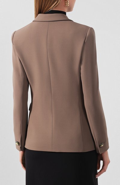 Шерстяной жакет GIORGIO ARMANI бежевого цвета по цене 224500 руб., арт. 0WHGG0HL/T01QW, фото 4 Шерстяной жакет GIORGIO ARMANI, арт. 0WHGG0HL/T01QW, фото 4