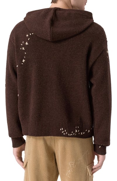 Кардиган DOMREBEL, арт. M 0FFICE/KNIT H00DIE ZIP, фото 4