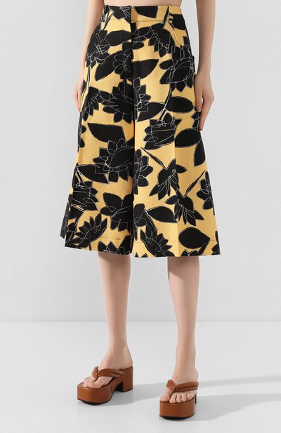 Кюлоты из смеси льна и хлопка JACQUEMUS, арт. 201PA02/0727F, фото 3