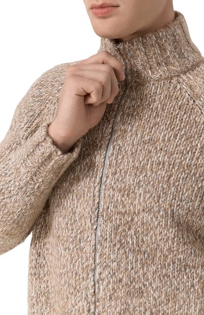 Кардиган из шерсти и хлопка BRUNELLO CUCINELLI, арт. MSS300716, фото 5