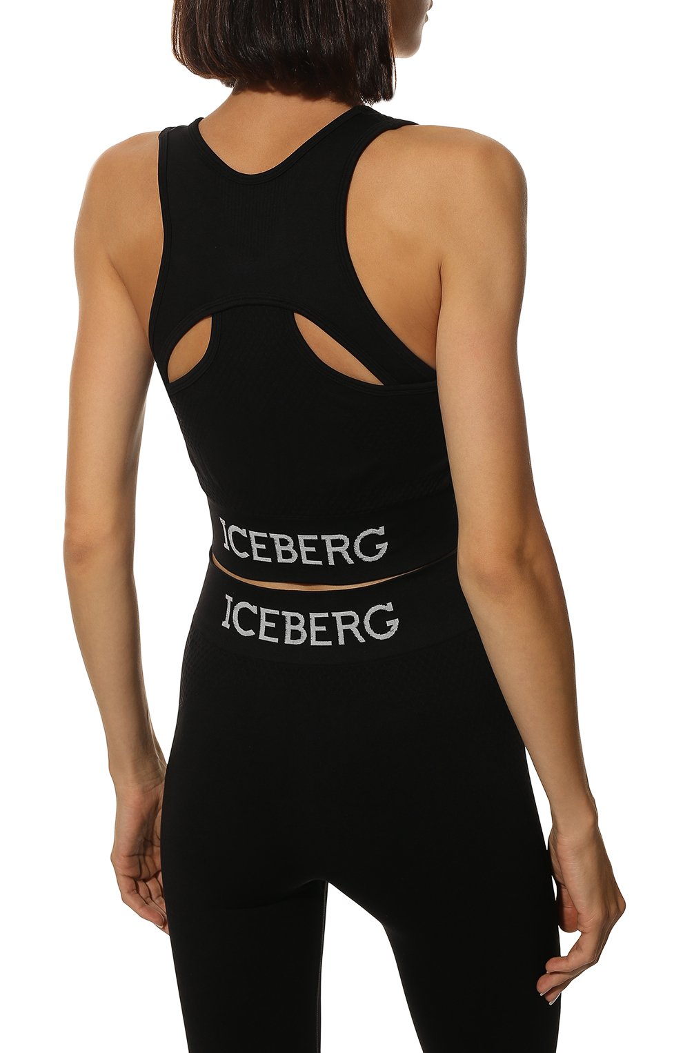 Топ ICEBERG черного цвета по цене 15700 руб., арт. 22I I2P0/TA13/6303, фото 4 Топ ICEBERG, арт. 22I I2P0/TA13/6303, фото 4