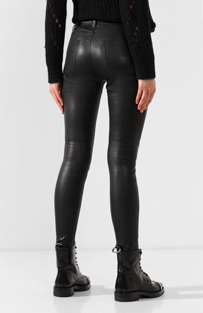Кожаные брюки-скинни IRO черного цвета по цене 118000 руб., арт. 00PWF23ZASLIM, фото 4 Кожаные брюки-скинни IRO, арт. 00PWF23ZASLIM, фото 4