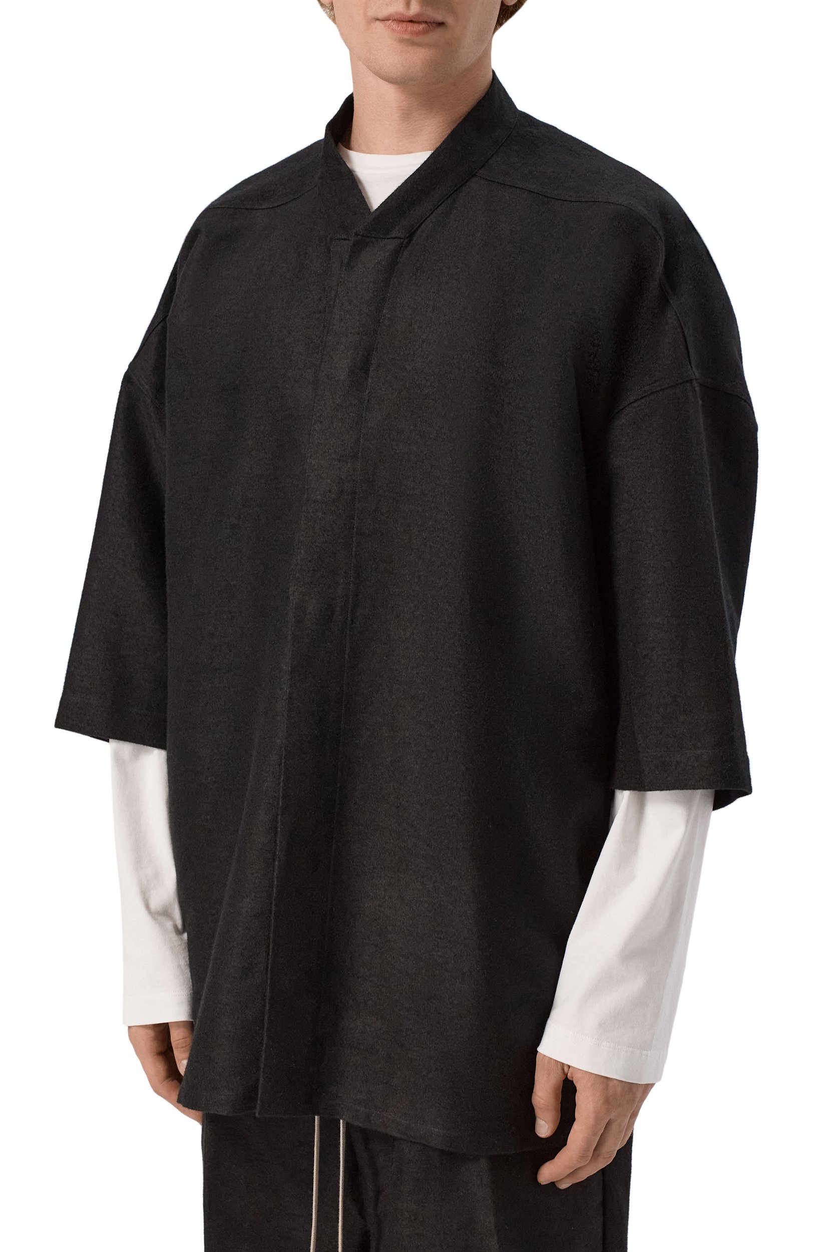 Рубашка RICK OWENS, арт. RU02F4238/M0R, фото 3