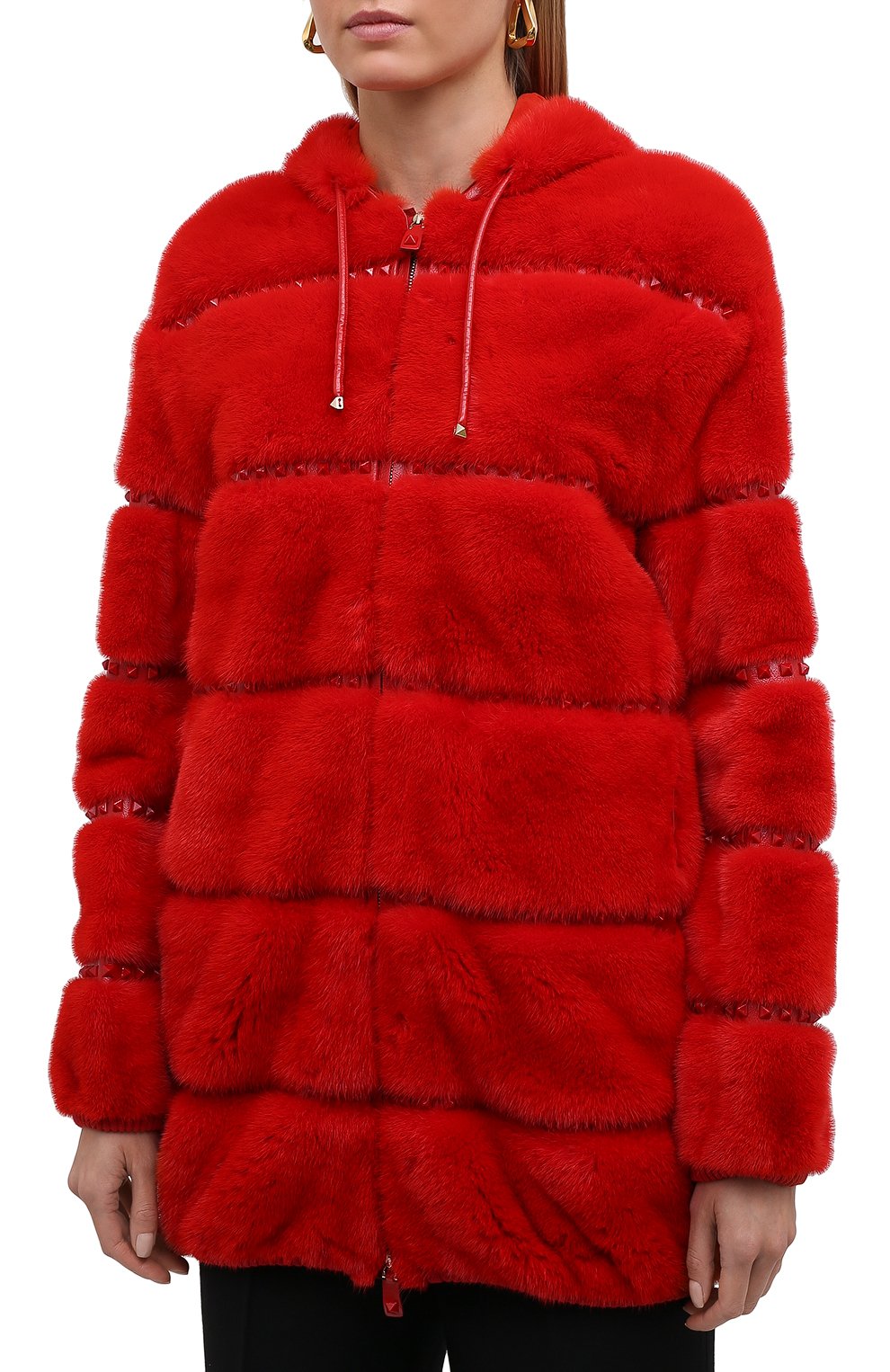 Шуба из норки VALENTINO, арт. SF3FA7601DF, фото 3