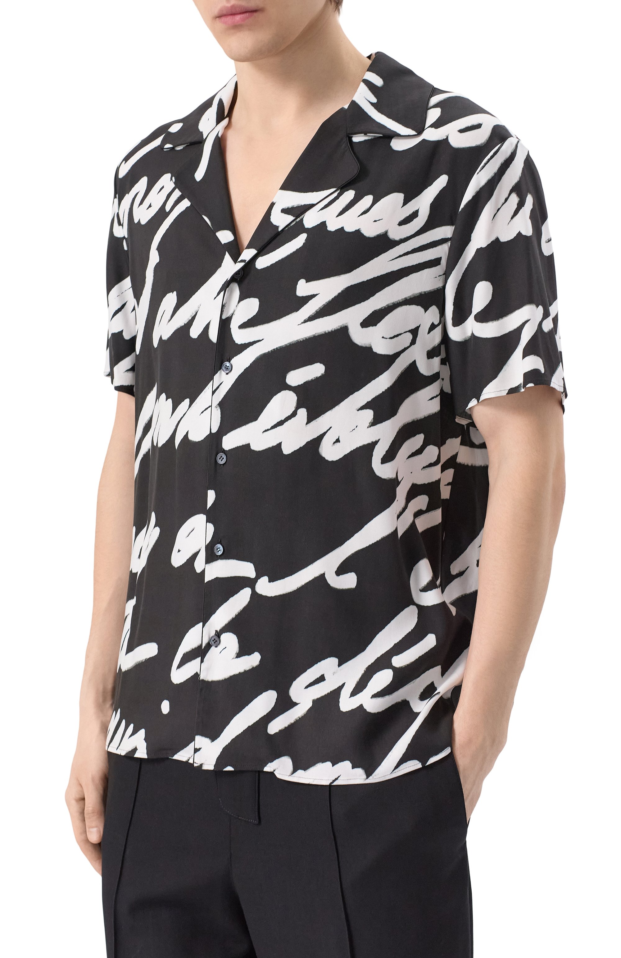 Рубашка из вискозы BALMAIN, арт. EH1HN065/VH47, фото 3