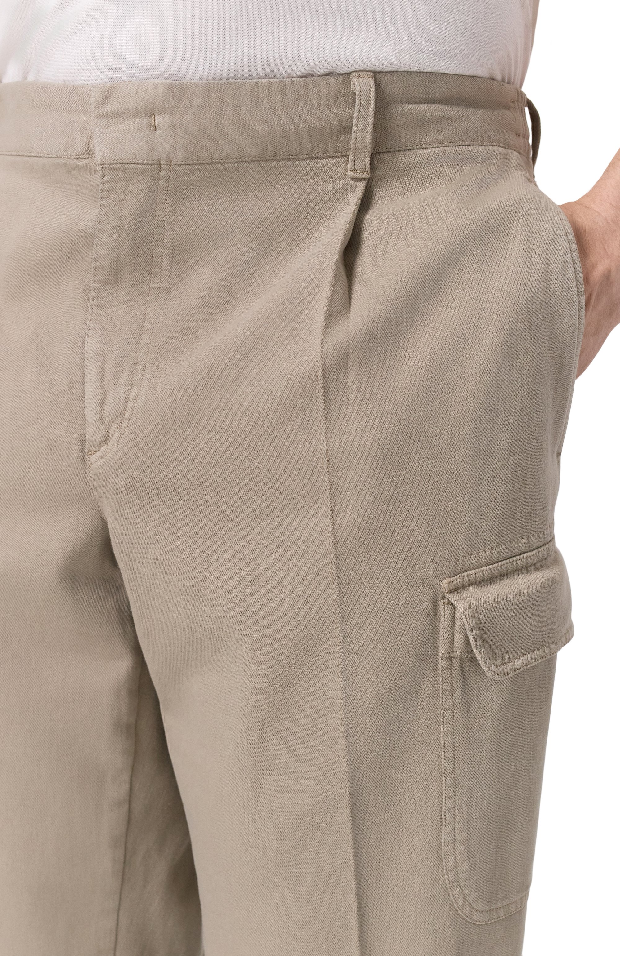 Хлопковые брюки-карго CORTIGIANI, арт. 2A3645, фото 5