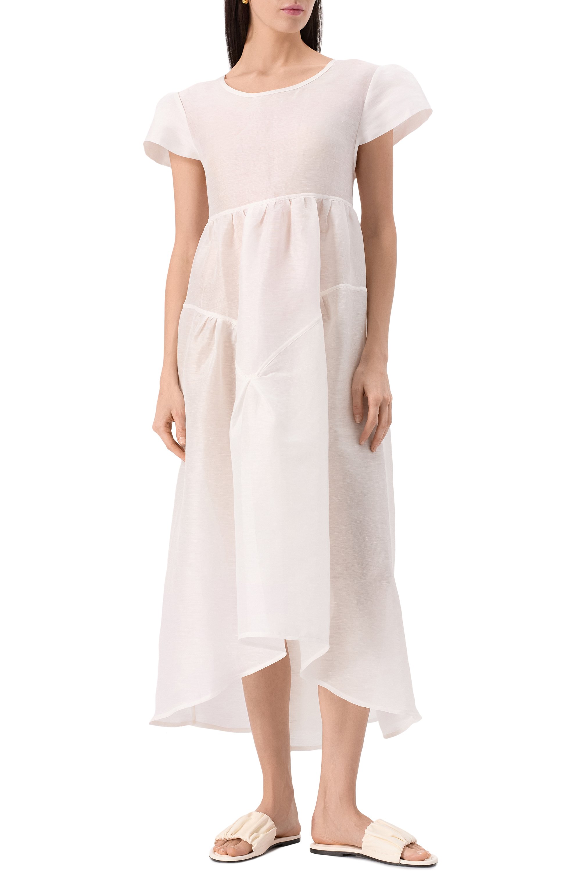 Платье изо льна и шелка MAURIZIO, арт. W06290479, фото 3