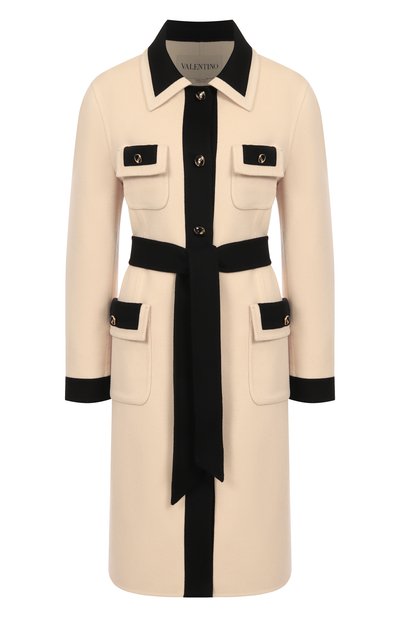Женское пальто из шерсти и кашемира VALENTINO, арт. 7B3CA7S0/6JA