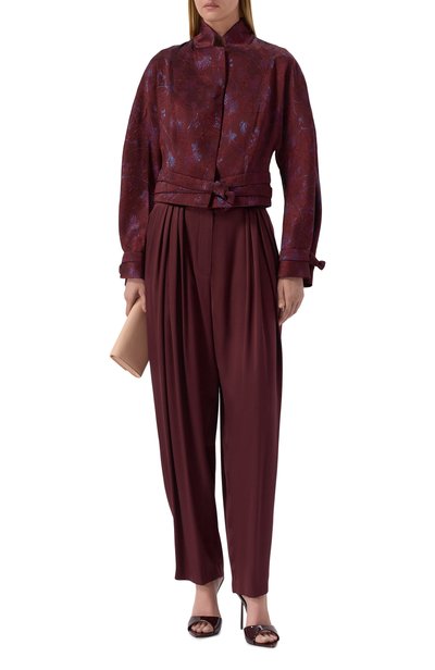 Жакет из вискозы и шелка GIORGIO ARMANI, арт. GW003460/TE23098, фото 2