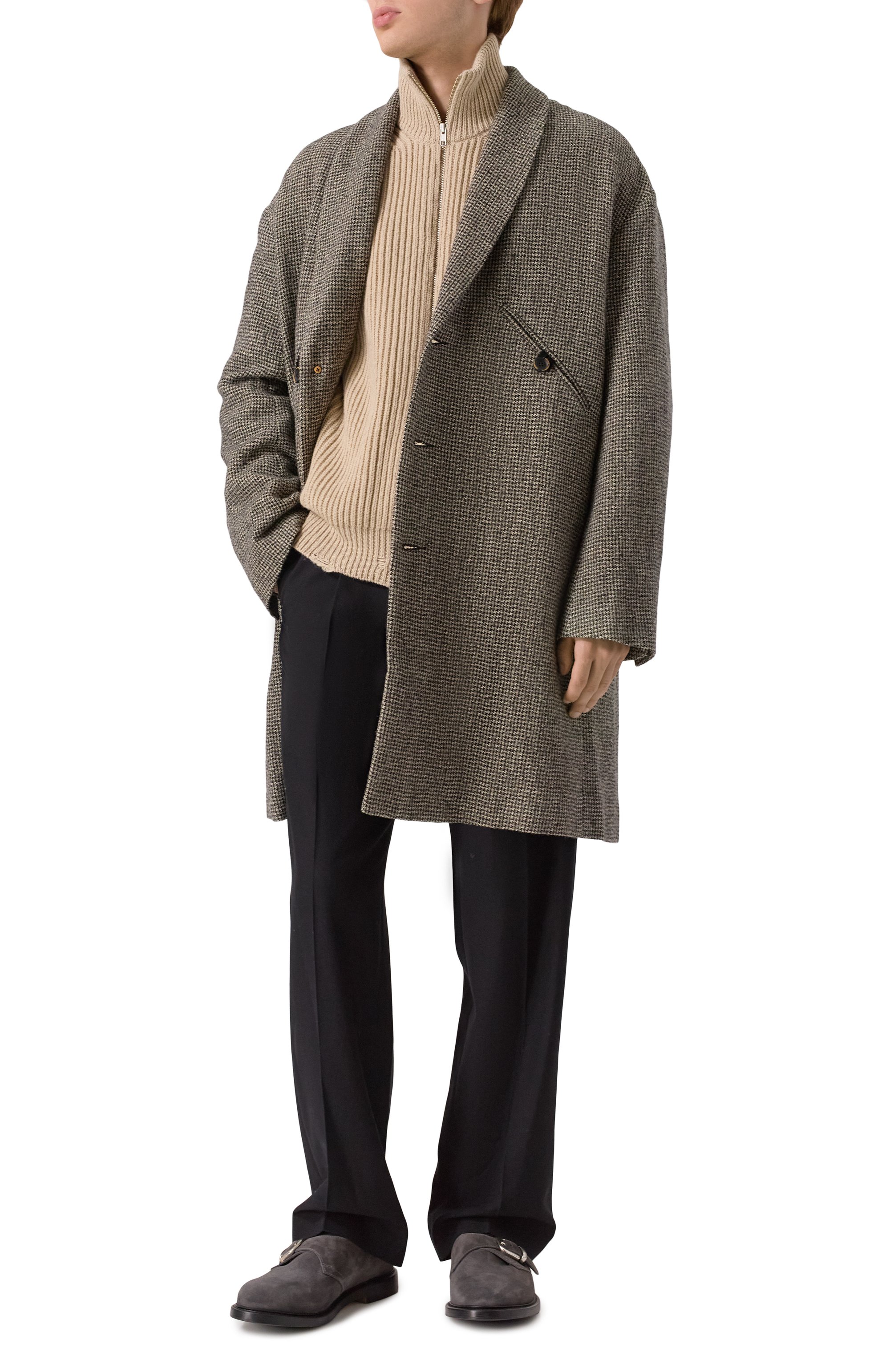 Шерстяные брюки MM6, арт. SH2KA0053/M35653, фото 2