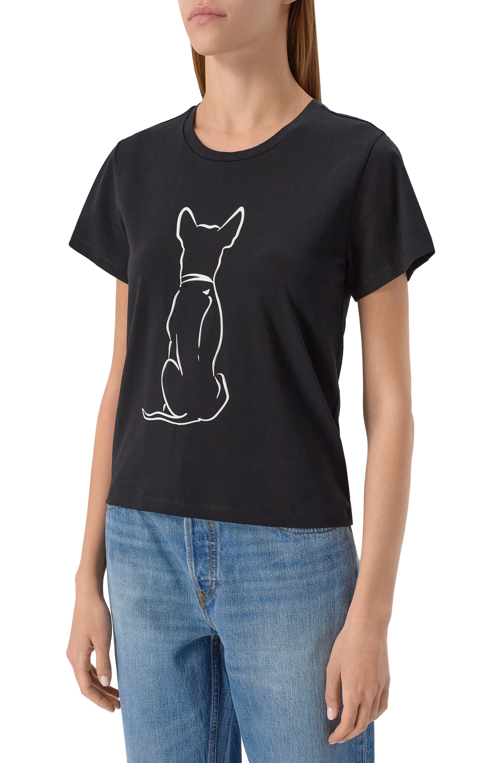 Хлопковая футболка EMPORIO ARMANI, арт. EW000895/AF12571, фото 3